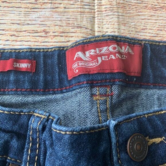 Arizona Jeans Girls Slim 5-Pocket 14.5 Plus - Picture 5 of 10